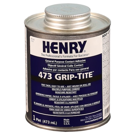 Henry 1 Pint H 473 General Purpose Contact Adhesive Henry 473